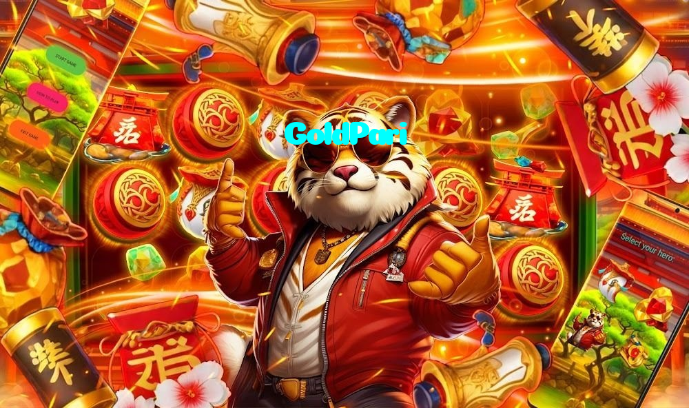 GoldPari casino presented on mobile device in Pakistan with slots and live games